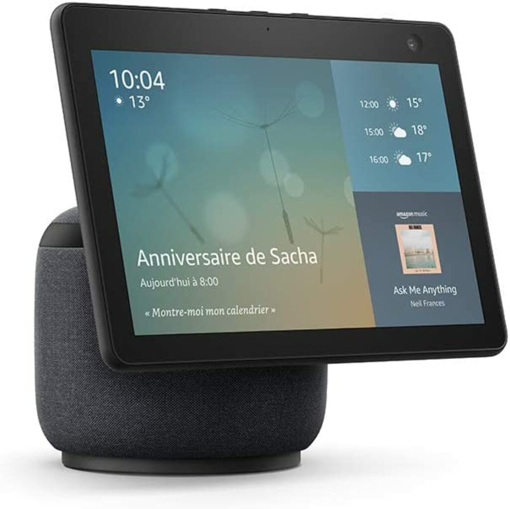 Meilleur robot assistant personnel : Amazon Echo Show 10 