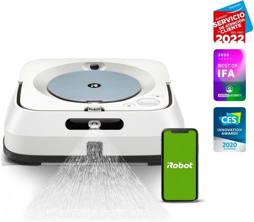 Meilleur robot laveur de sol : iRobot Braava Jet m6 